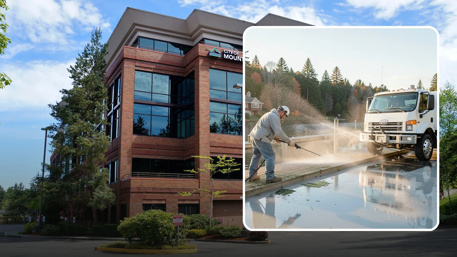 Boat Dock Cleaning in Mountlake Terrace, Snohomish County, WA - We clean boat docks across Washington waterfronts to remove slick algae, moss, and waterline grime.