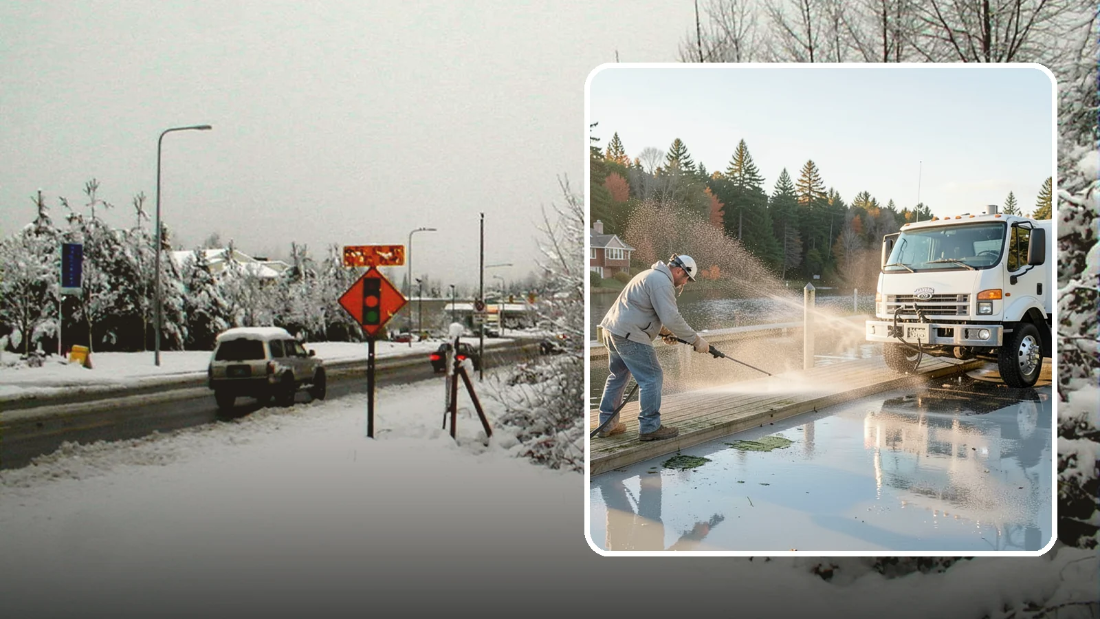 Boat Dock Cleaning in Newcastle, King County, WA - We clean boat docks across Washington waterfronts to remove slick algae, moss, and waterline grime.