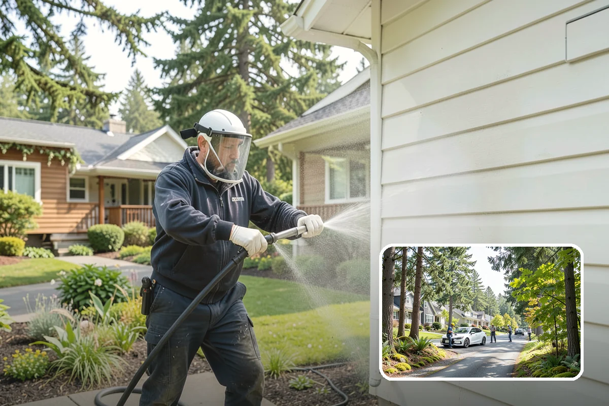 Boat Dock Cleaning in Normandy Park, King County, WA - Removes dangerously slick algae from decking