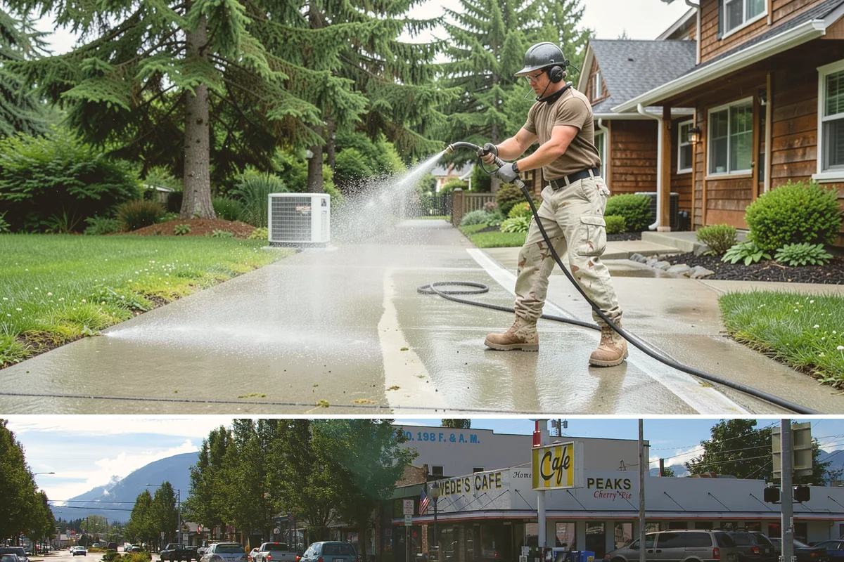Boat Dock Cleaning in North Bend, King County, WA - Docks are best cleaned in late spring ahead of boating season, with a fall touch-up to clear summer algae buildup.