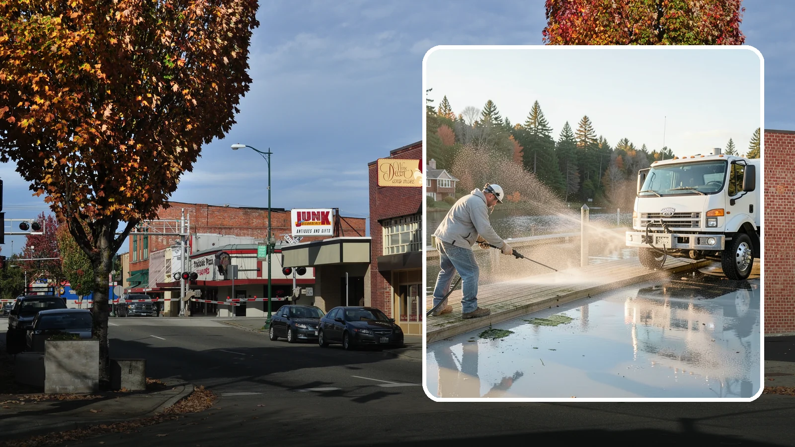 Boat Dock Cleaning in Puyallup, Pierce County, WA - We clean boat docks across Washington waterfronts to remove slick algae, moss, and waterline grime.