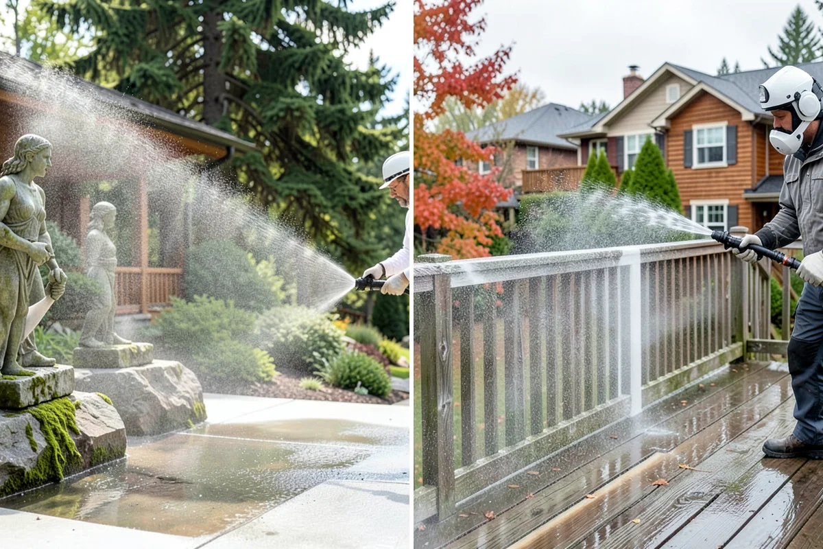 Boat Dock Cleaning in Puyallup, Pierce County, WA - Inspect decking material and note slick zones