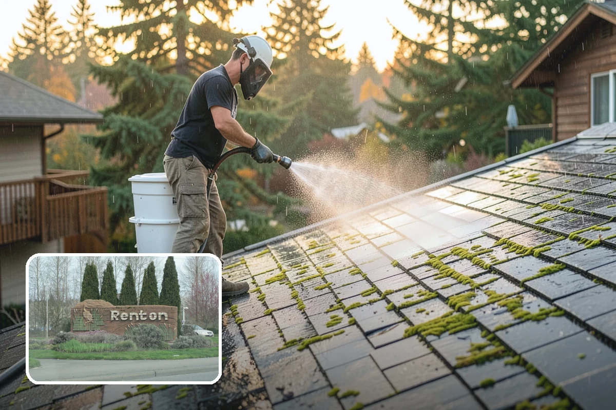 Boat Dock Cleaning in Renton, King County, WA - Removes dangerously slick algae from decking