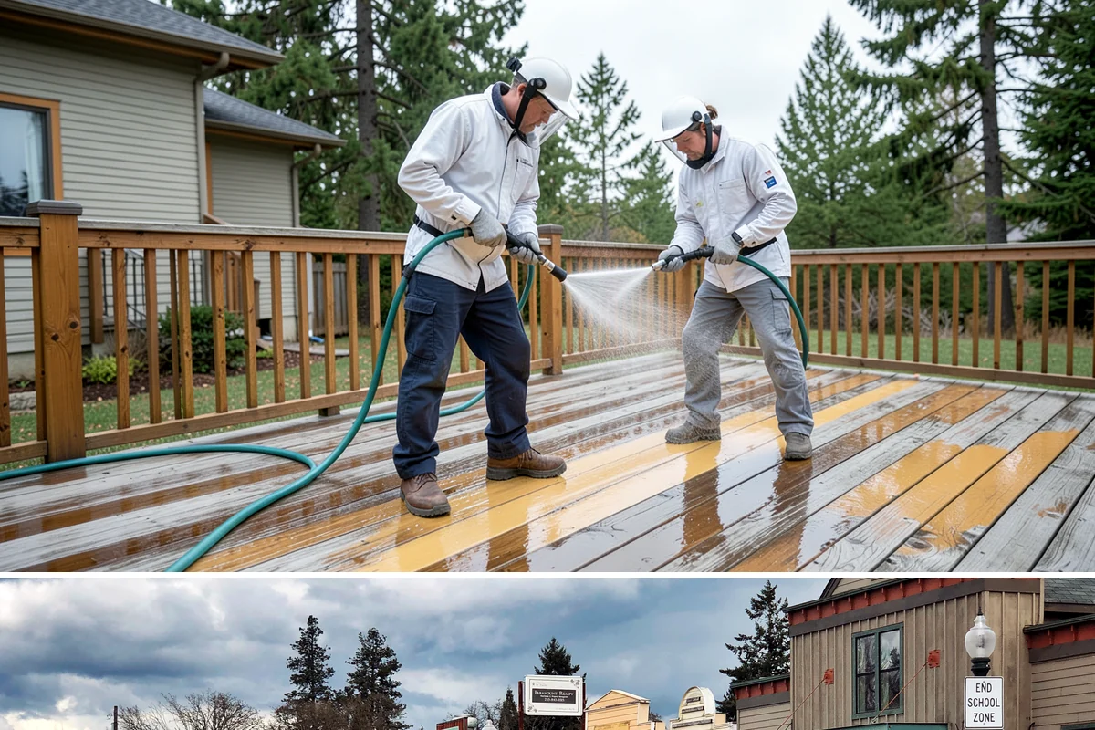 Boat Dock Cleaning in Roy, Pierce County, WA - Docks are best cleaned in late spring ahead of boating season, with a fall touch-up to clear summer algae buildup.