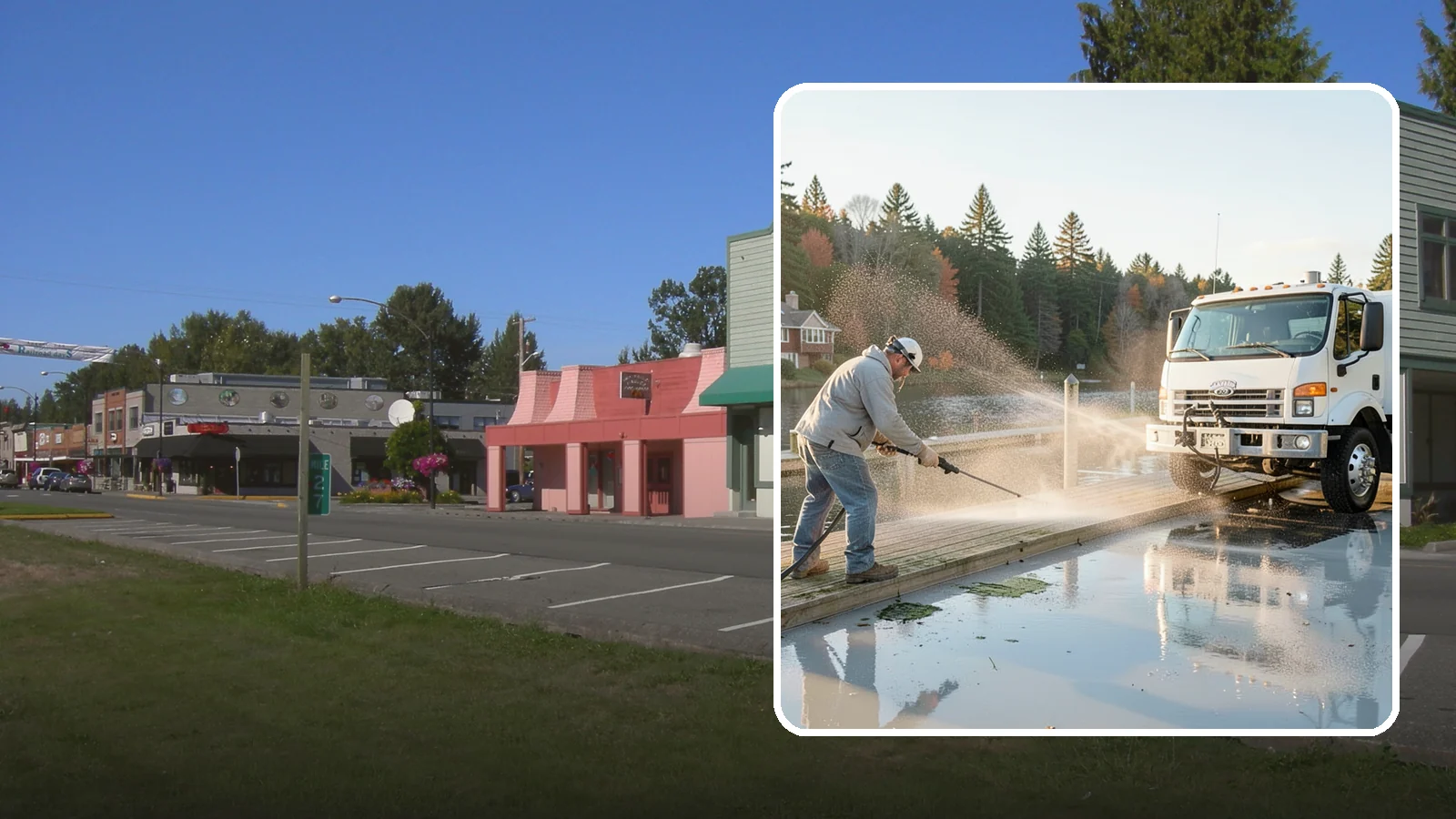Boat Dock Cleaning in Snoqualmie, King County, WA - We clean boat docks across Washington waterfronts to remove slick algae, moss, and waterline grime.