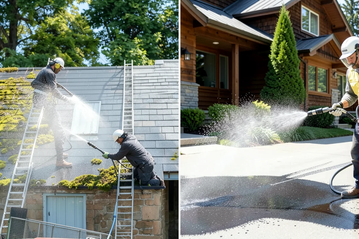 Boat Dock Cleaning in Snoqualmie, King County, WA - Inspect decking material and note slick zones