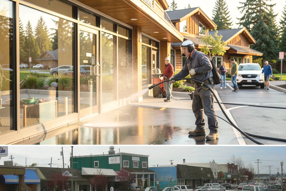 Boat Dock Cleaning in Stanwood, Snohomish County, WA - Docks are best cleaned in late spring ahead of boating season, with a fall touch-up to clear summer algae buildup.