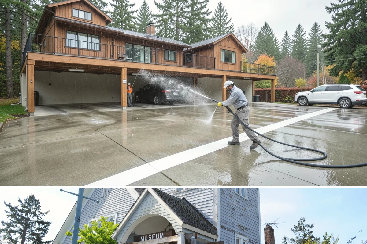 Boat Dock Cleaning in Steilacoom, Pierce County, WA - Docks are best cleaned in late spring ahead of boating season, with a fall touch-up to clear summer algae buildup.