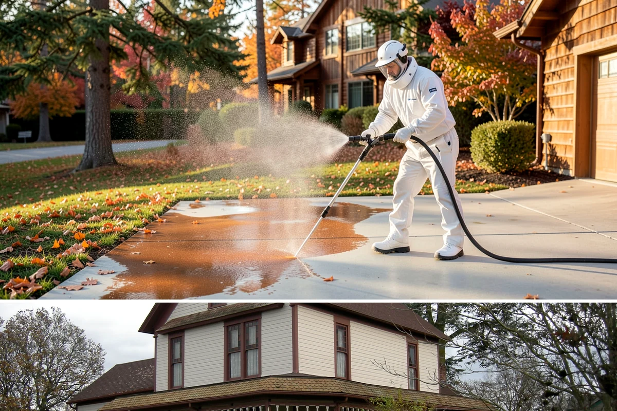 Boat Dock Cleaning in Sumner, Pierce County, WA - Docks are best cleaned in late spring ahead of boating season, with a fall touch-up to clear summer algae buildup.