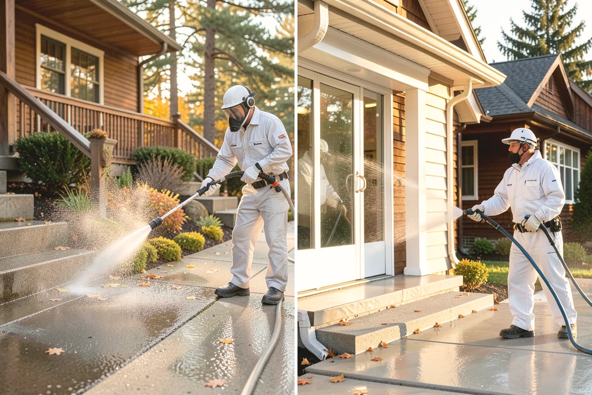 Boat Dock Cleaning in Tacoma, Pierce County, WA - Inspect decking material and note slick zones