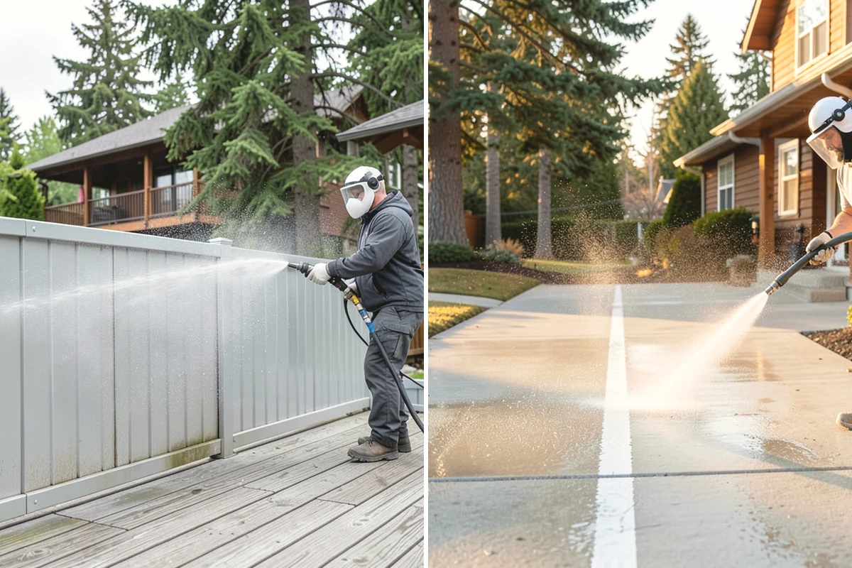 Boat Dock Cleaning in University Place, Pierce County, WA - Inspect decking material and note slick zones