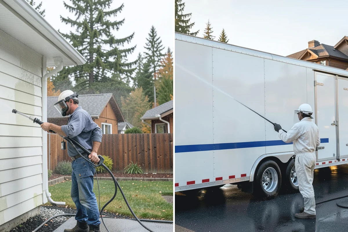 Boat Dock Cleaning in Wilkeson, Pierce County, WA - Inspect decking material and note slick zones