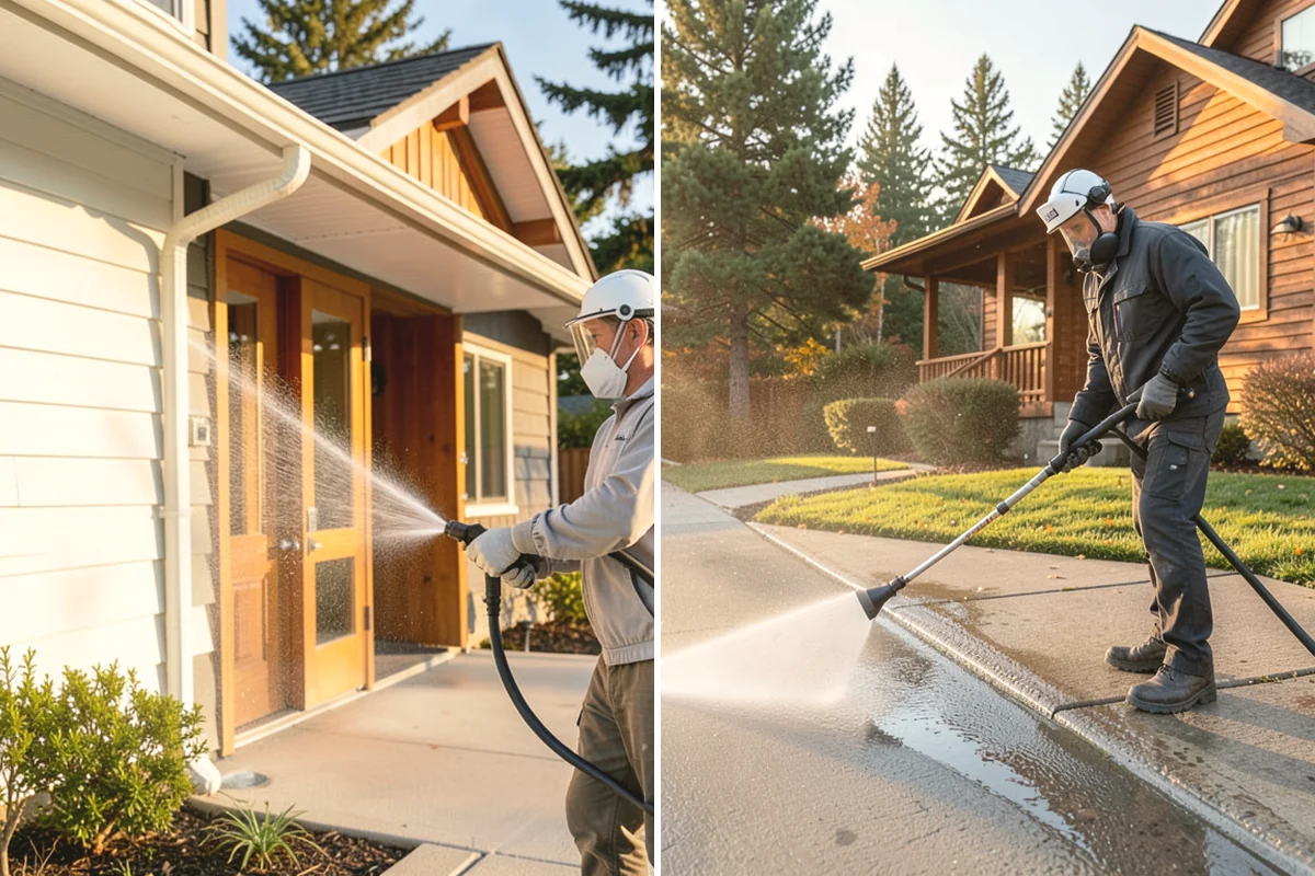 Boat Dock Cleaning in Yarrow Point, King County, WA - Inspect decking material and note slick zones