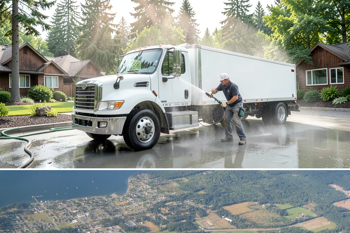 Boat Ramp Cleaning in Coupeville, Island County, WA - Boat ramps should be cleaned in spring before peak launching and again mid-season as summer algae returns.