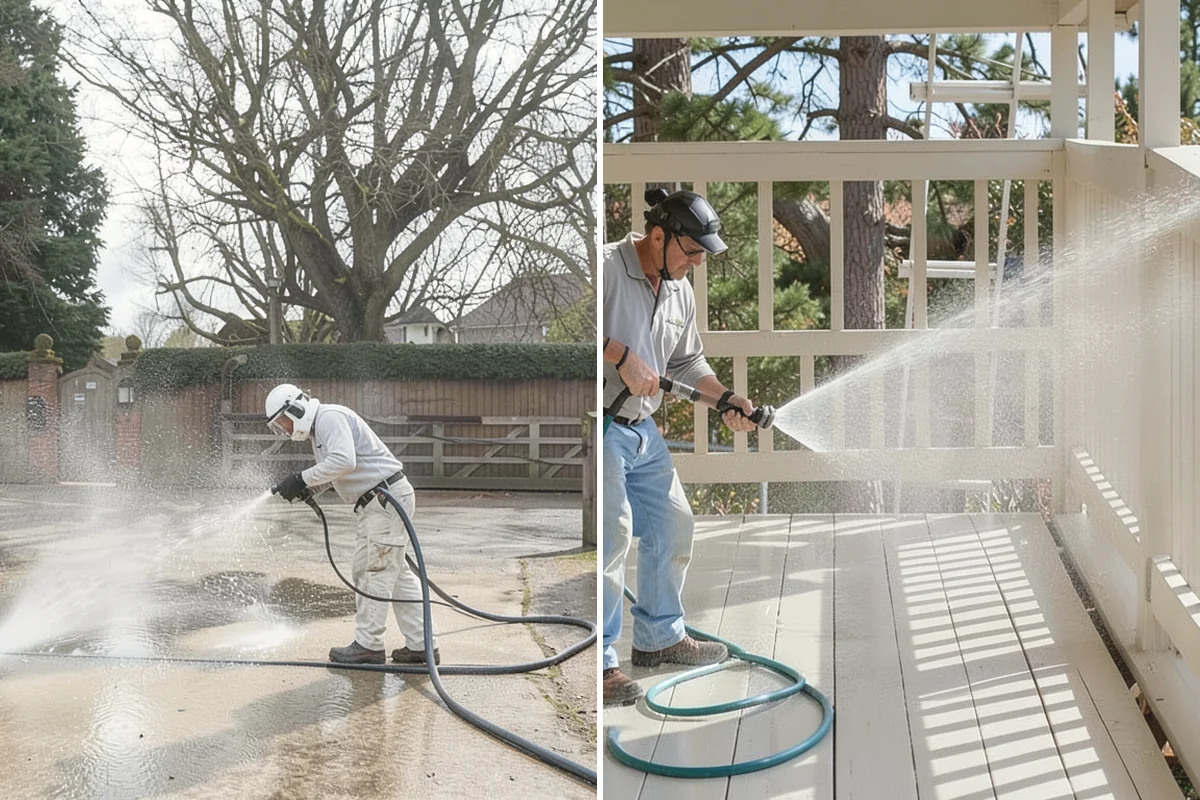 Boat Ramp Cleaning in Covington, King County, WA - Assess the ramp and mark the slickest zones
