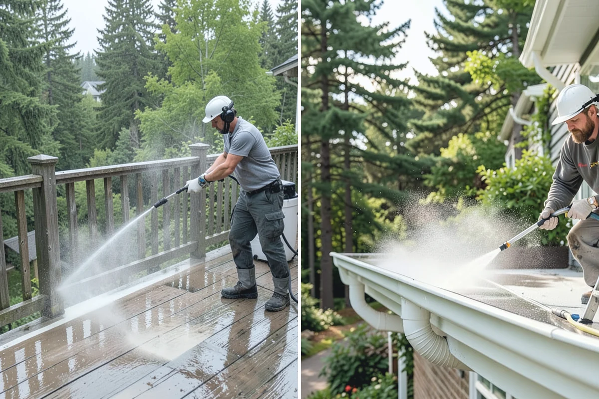 Boat Ramp Cleaning in Darrington, Snohomish County, WA - Assess the ramp and mark the slickest zones