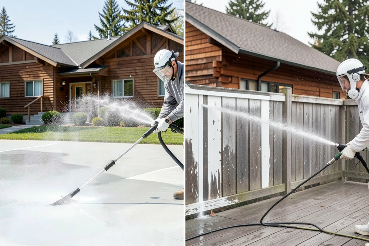 Boat Ramp Cleaning in Enumclaw, King County, WA - Assess the ramp and mark the slickest zones