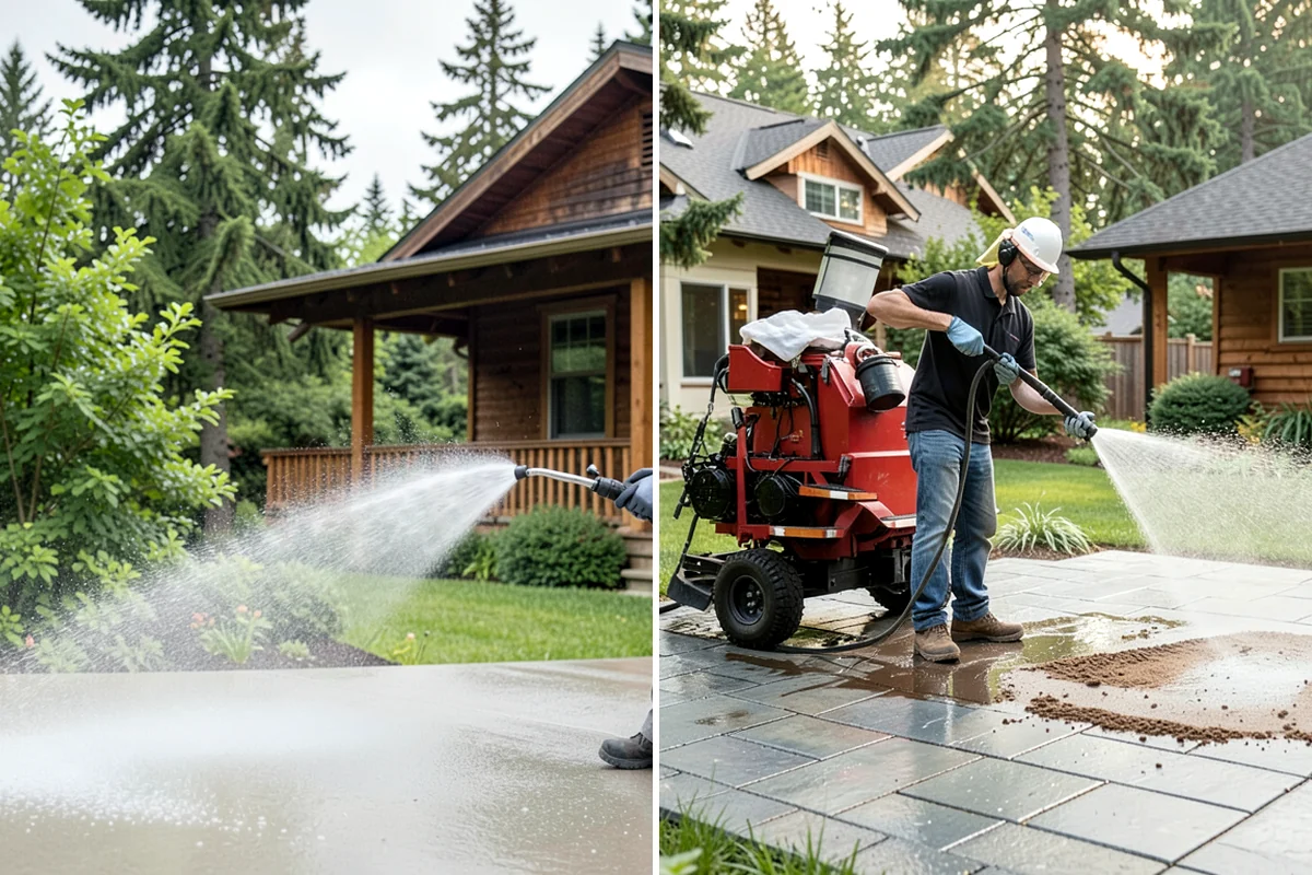 Boat Ramp Cleaning in Everett, Snohomish County, WA - Assess the ramp and mark the slickest zones
