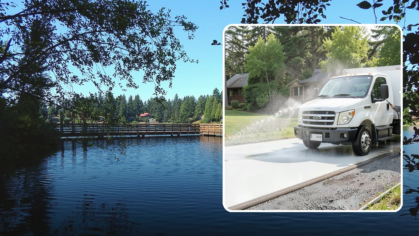 Boat Ramp Cleaning in Federal Way, King County, WA - We clear slippery algae and muck from Washington boat ramps to make launching safer for trailers and vehicles.