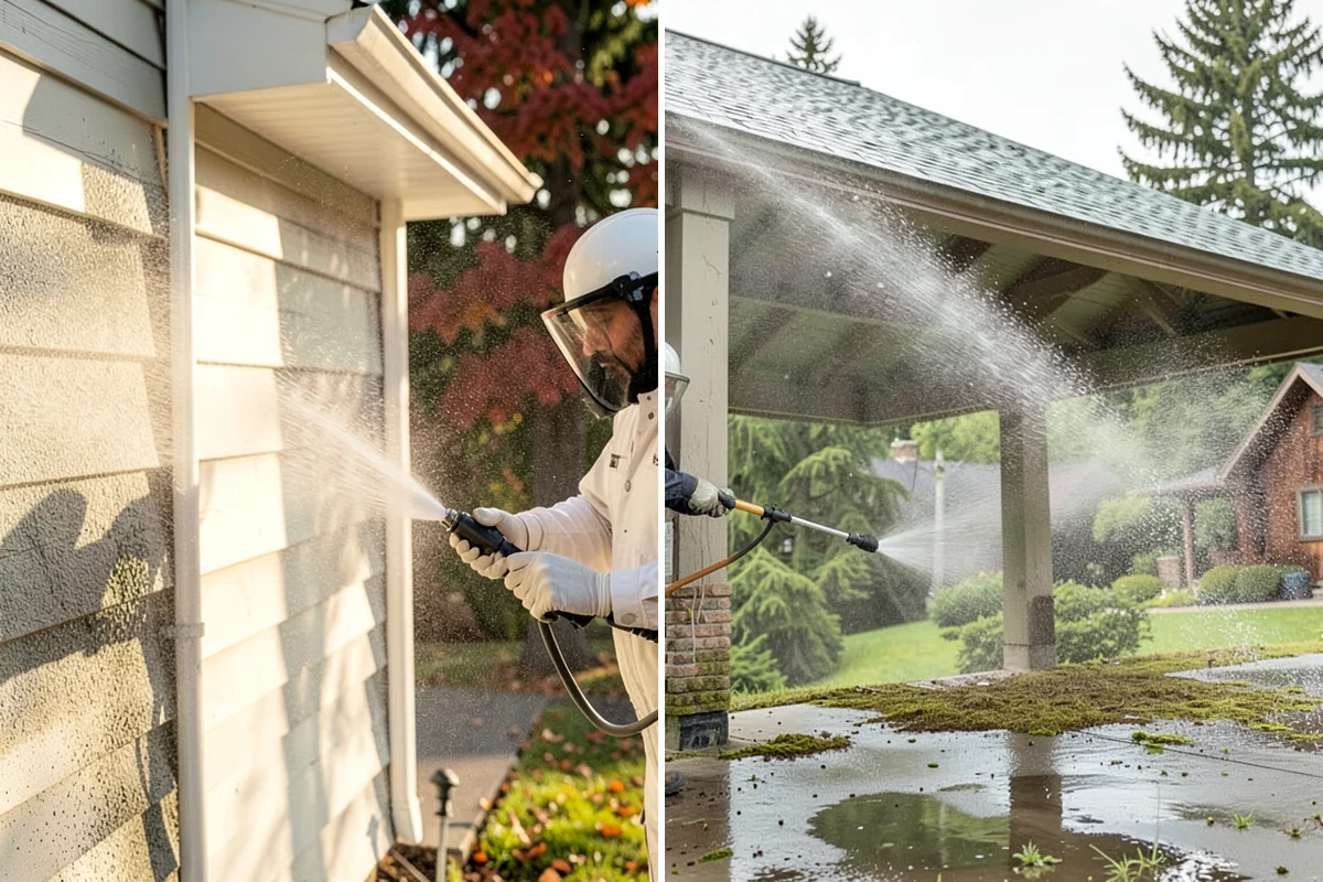 Boat Ramp Cleaning in Fircrest, Pierce County, WA - Assess the ramp and mark the slickest zones