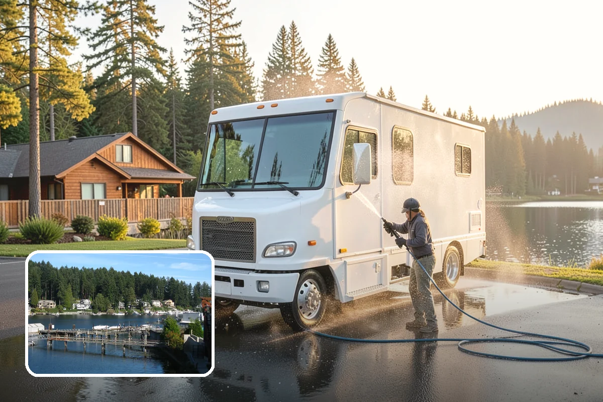 Boat Ramp Cleaning in Gig Harbor, Pierce County, WA - Restores traction for trailers and tow vehicles