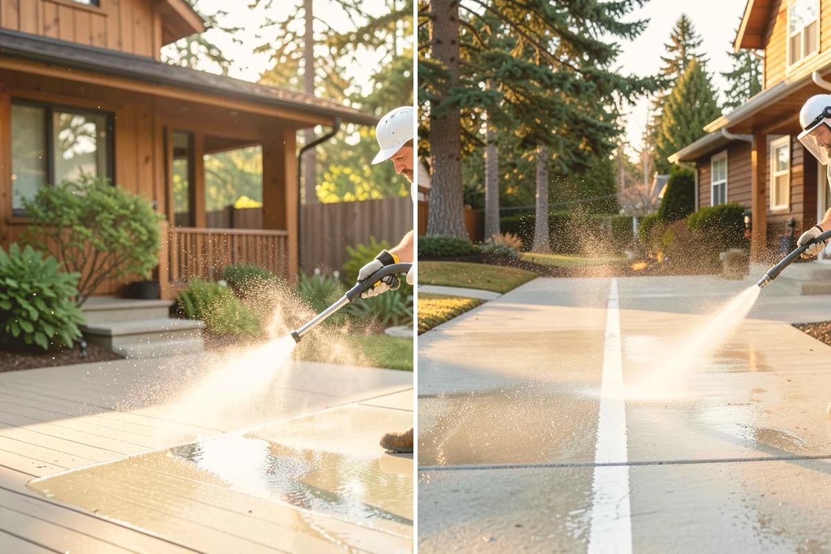 Boat Ramp Cleaning in Kent, King County, WA - Assess the ramp and mark the slickest zones
