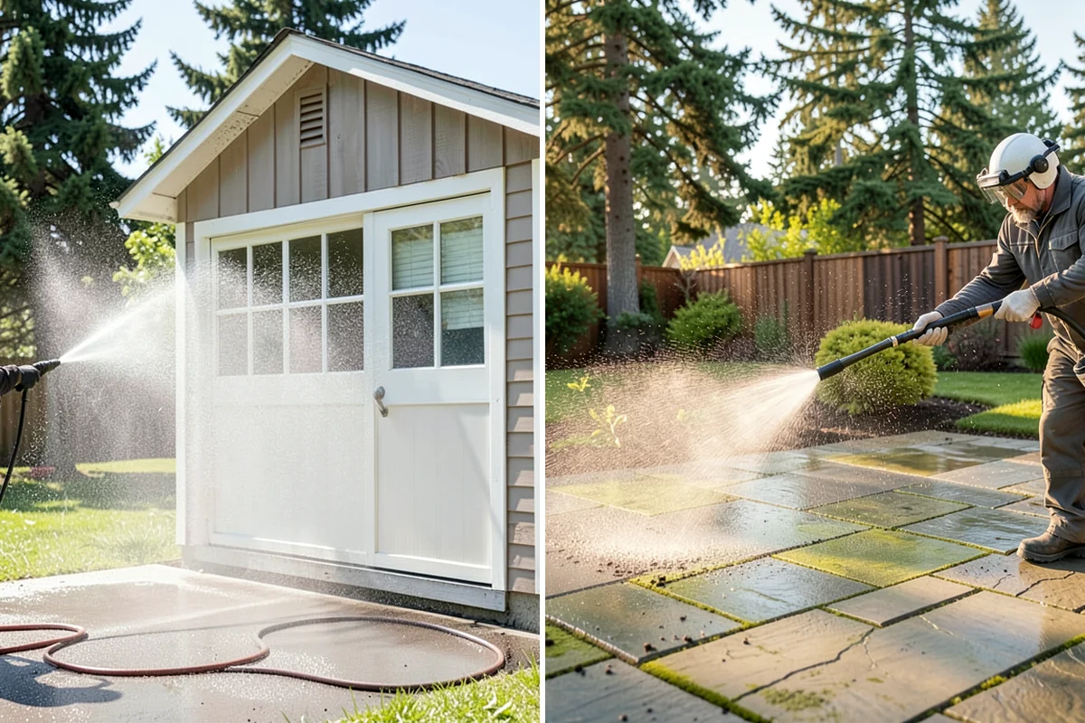 Boat Ramp Cleaning in Lakewood, Pierce County, WA - Assess the ramp and mark the slickest zones