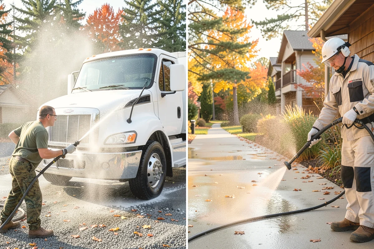 Boat Ramp Cleaning in Mountlake Terrace, Snohomish County, WA - Assess the ramp and mark the slickest zones