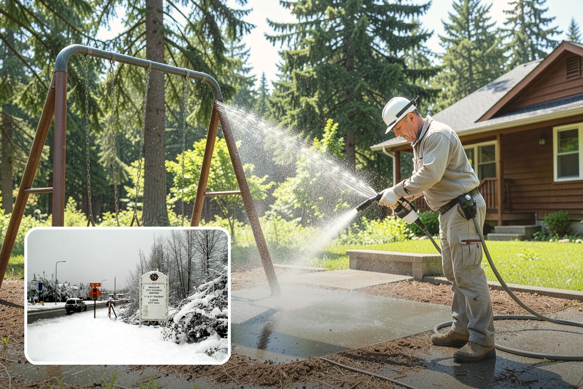 Boat Ramp Cleaning in Newcastle, King County, WA - Restores traction for trailers and tow vehicles