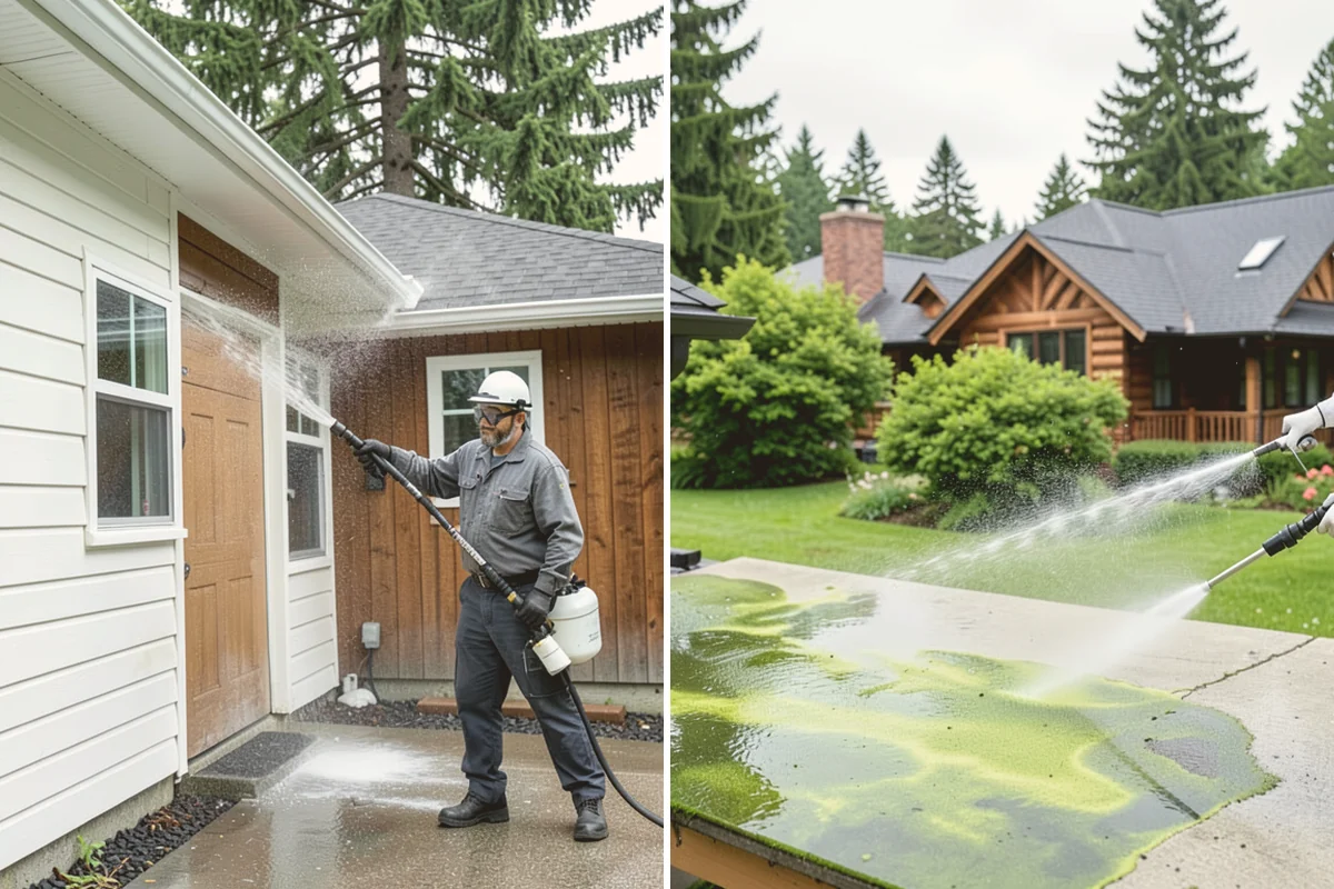 Boat Ramp Cleaning in Sammamish, King County, WA - Assess the ramp and mark the slickest zones