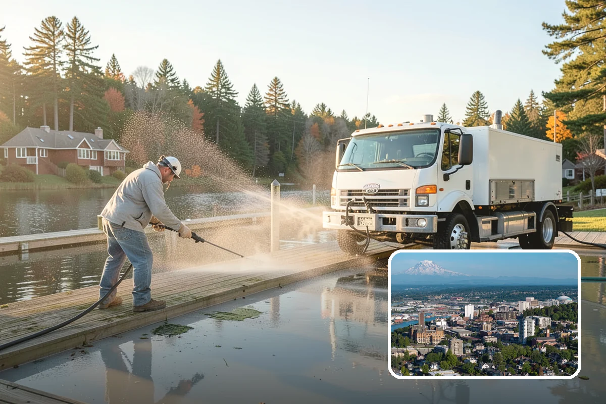Boat Ramp Cleaning in Tacoma, Pierce County, WA - Restores traction for trailers and tow vehicles