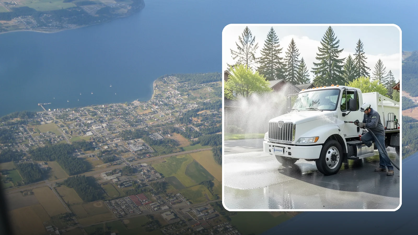 Boat Washing in Coupeville, Island County, WA - We wash boat hulls, decks, and topsides to remove the algae, salt residue, and grime that Puget Sound waters leave behind.