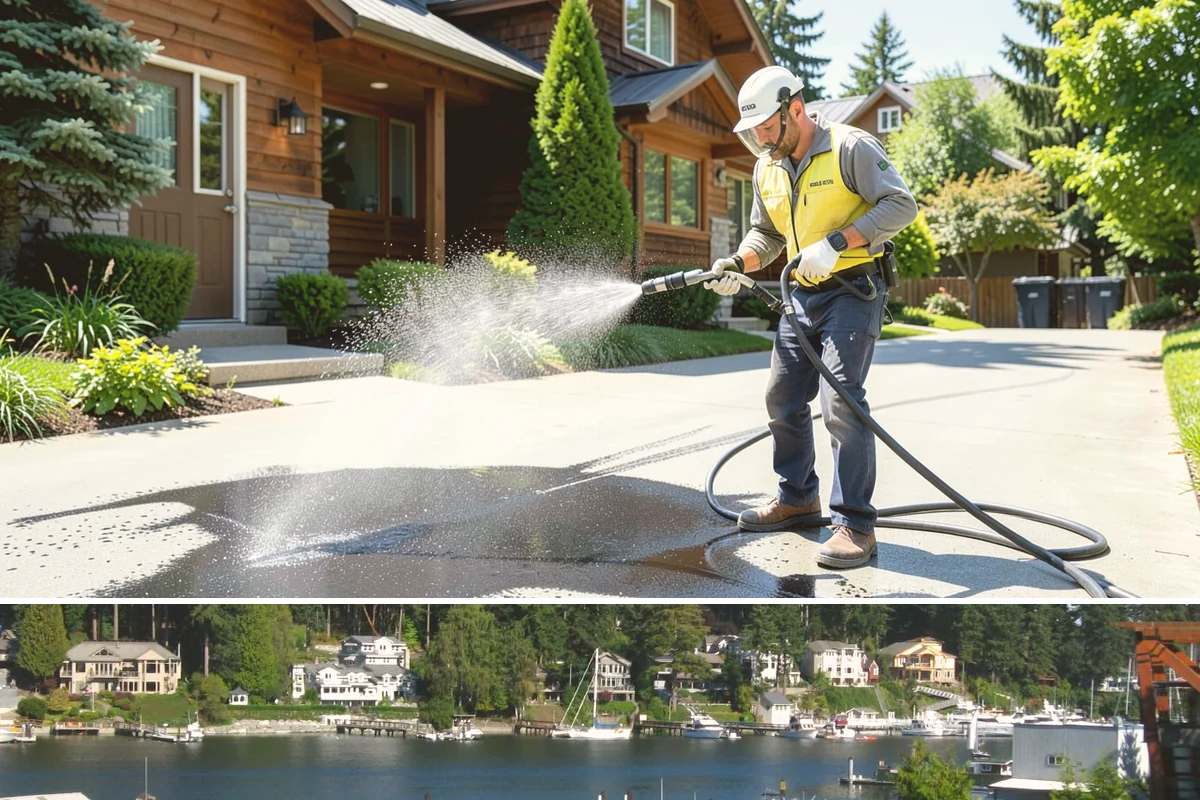 Boat Washing in Gig Harbor, Pierce County, WA - Wash at spring launch and again at fall haul-out to bracket the Northwest boating season.
