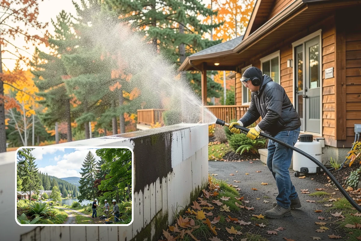 Boat Washing in Lake Forest Park, King County, WA - Removes waterline algae and salt film