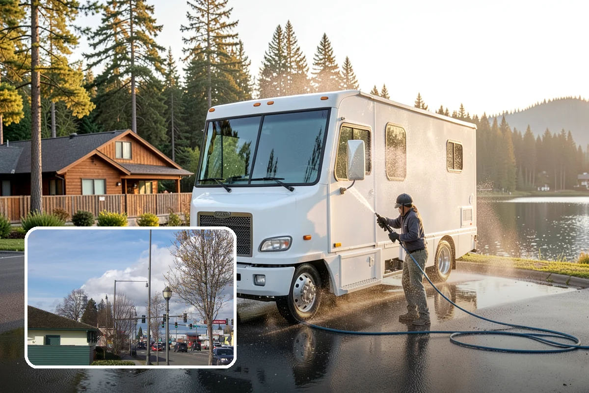 Boat Washing in Marysville, Snohomish County, WA - Removes waterline algae and salt film