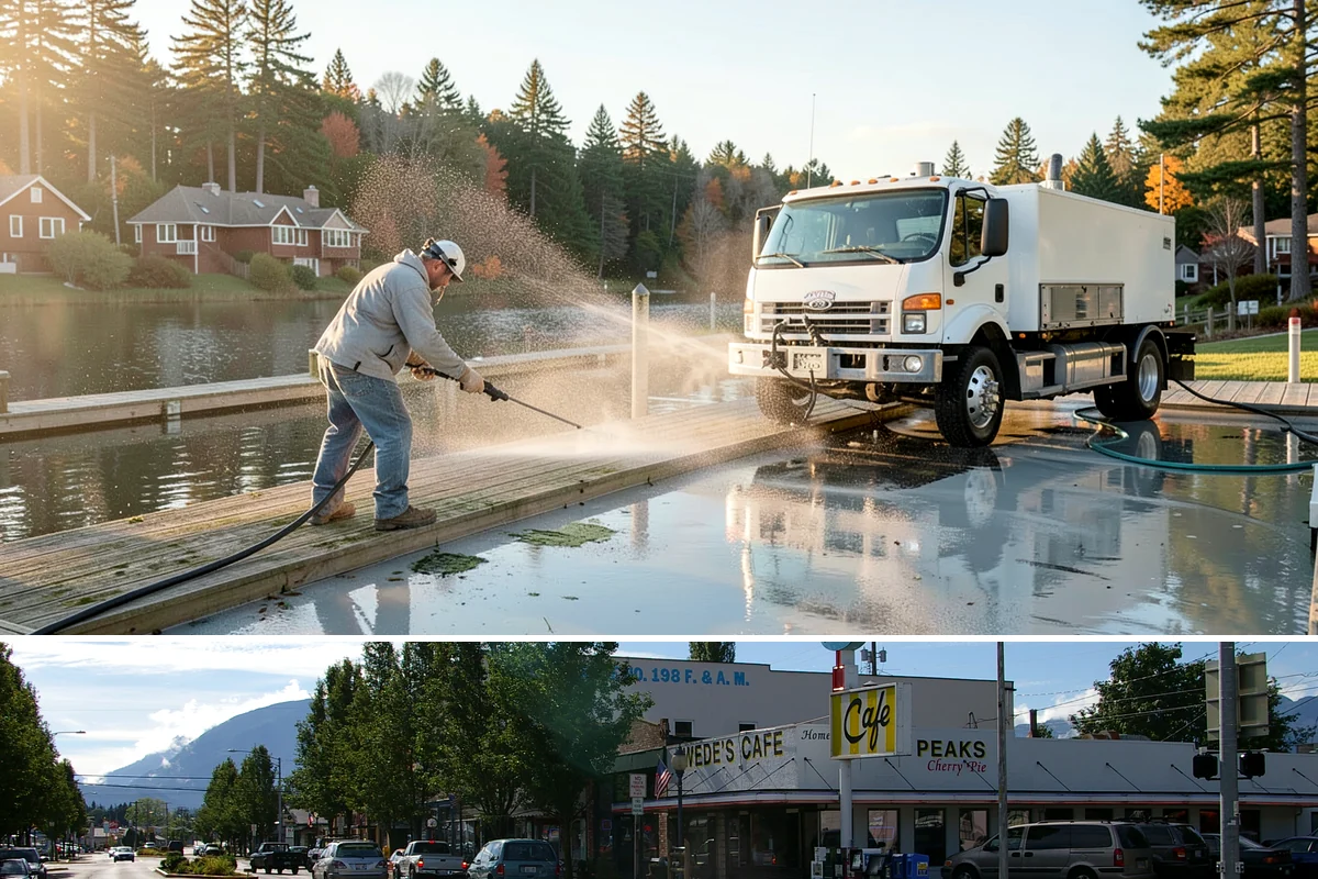 Boat Washing in North Bend, King County, WA - Wash at spring launch and again at fall haul-out to bracket the Northwest boating season.