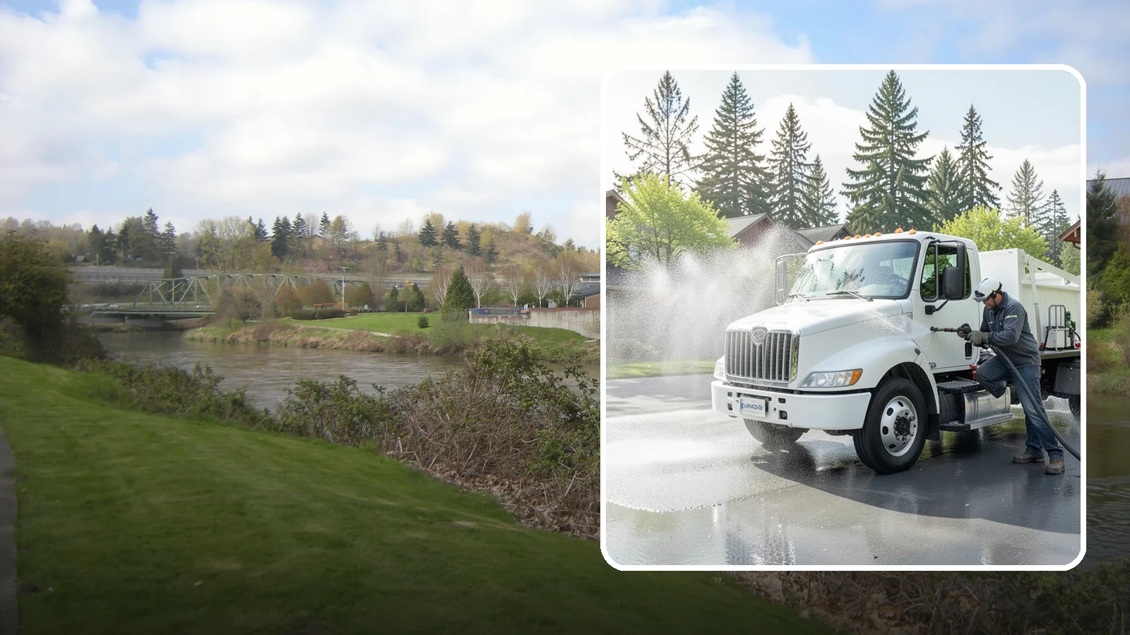 Boat Washing in Tukwila, King County, WA - We wash boat hulls, decks, and topsides to remove the algae, salt residue, and grime that Puget Sound waters leave behind.