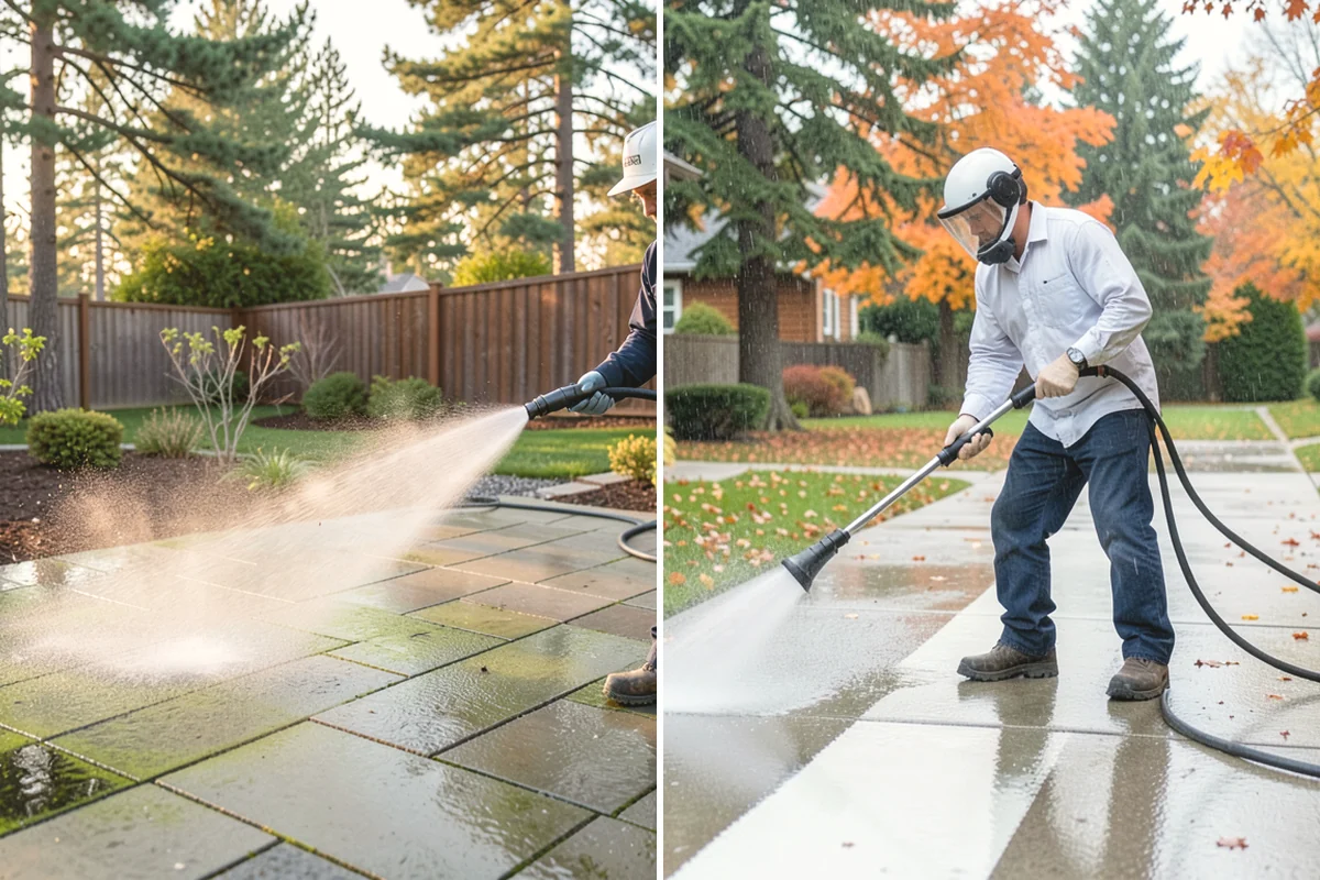 Breezeway Cleaning in Carnation, King County, WA - Clear leaves and debris from the passage