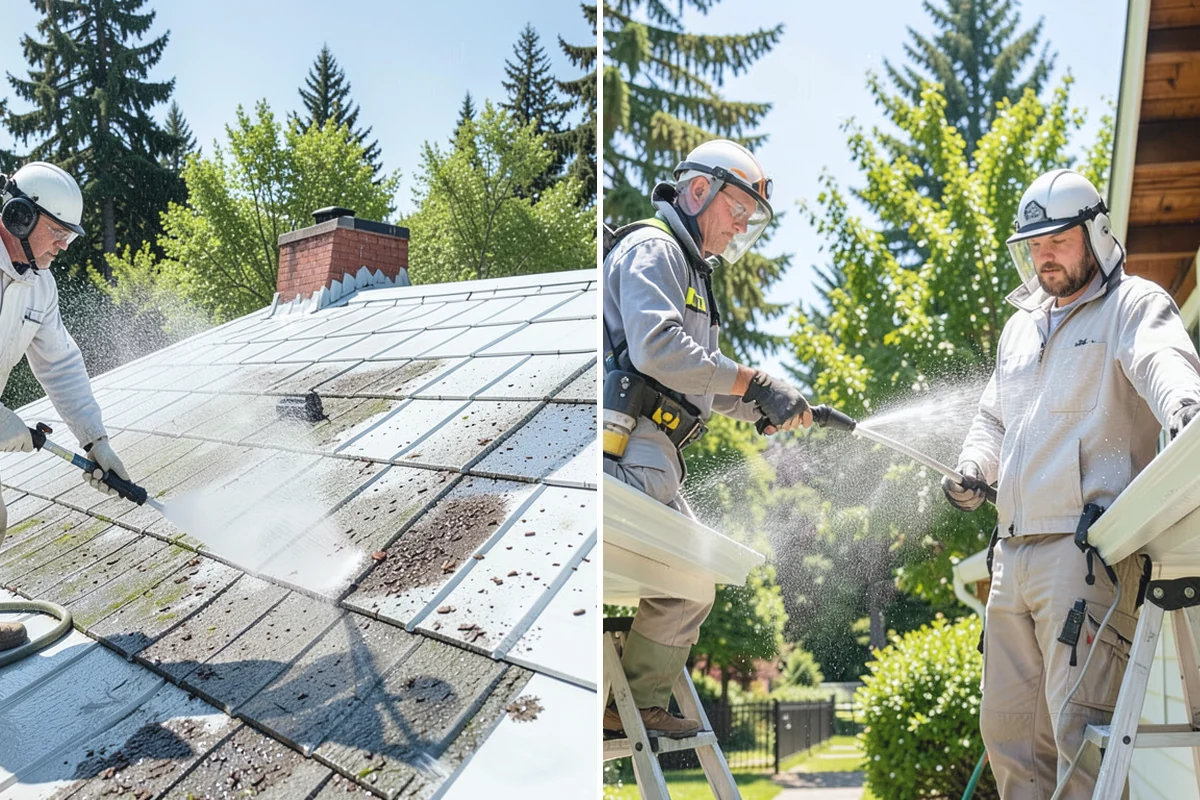 Breezeway Cleaning in Darrington, Snohomish County, WA - Clear leaves and debris from the passage