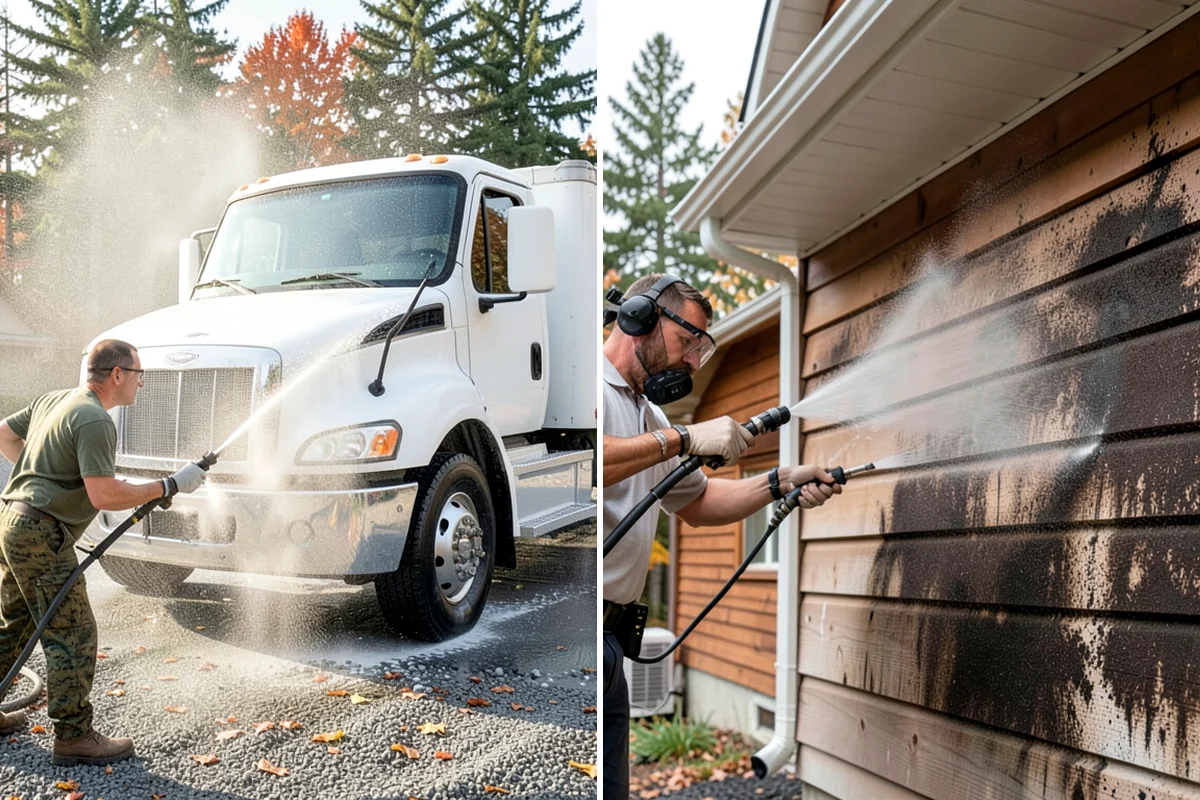 Breezeway Cleaning in Fircrest, Pierce County, WA - Clear leaves and debris from the passage