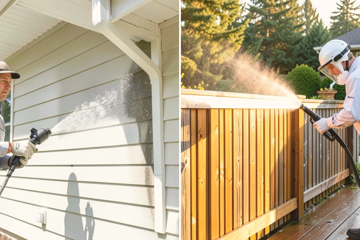 Breezeway Cleaning in Kent, King County, WA - Clear leaves and debris from the passage