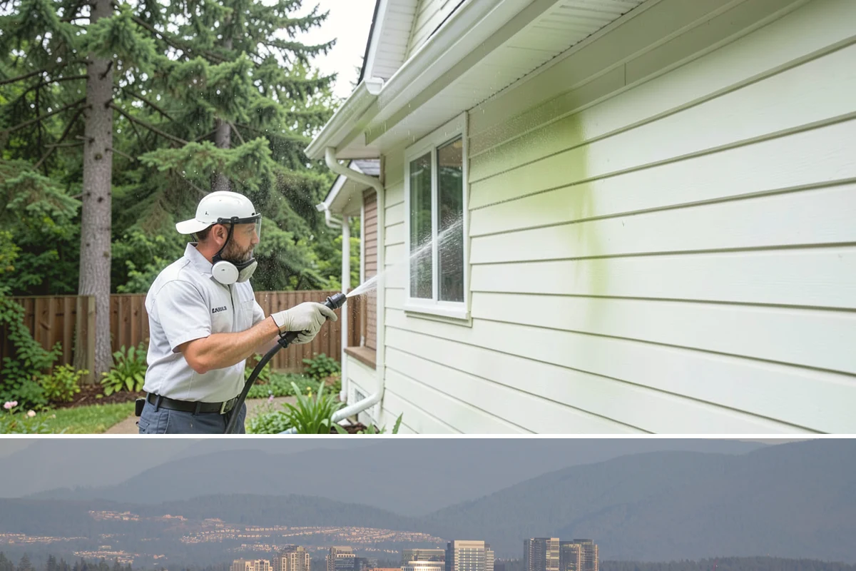 Breezeway Cleaning in Medina, King County, WA - Wash breezeways in spring to clear winter moss and slick buildup before heavier warm-season foot traffic.