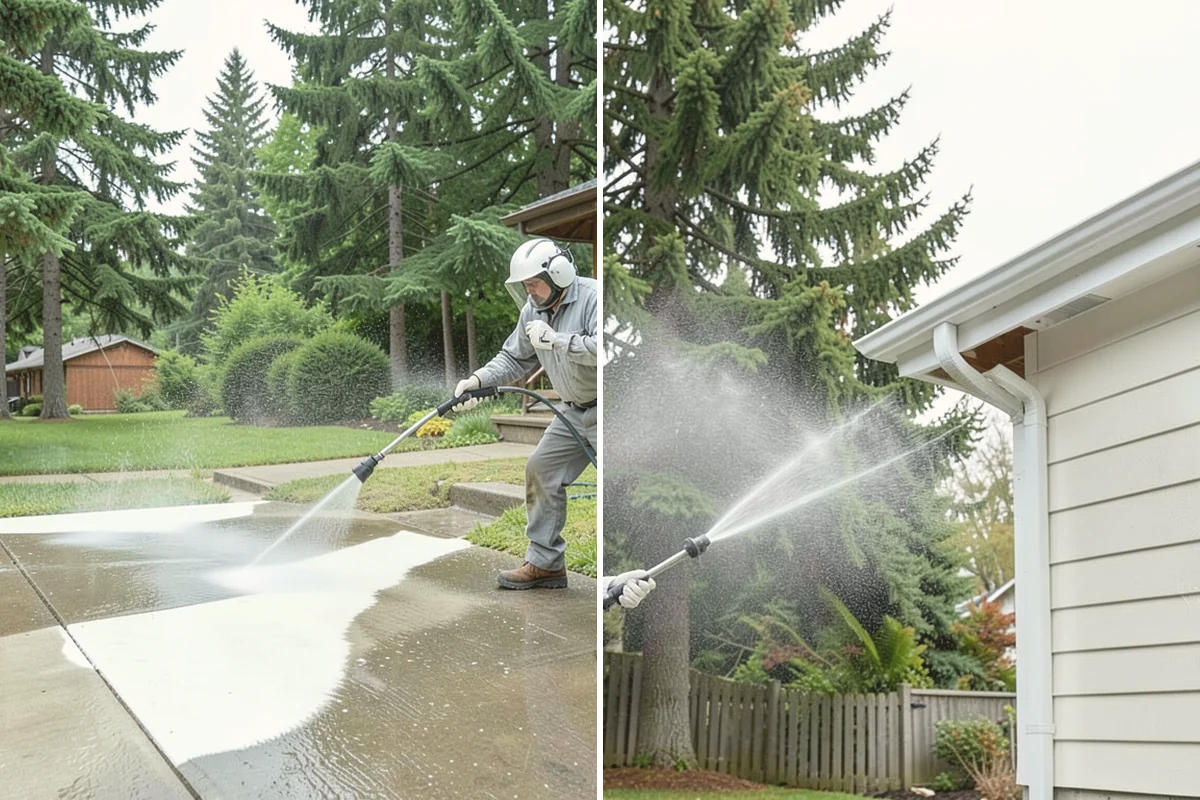 Breezeway Cleaning in Snohomish, Snohomish County, WA - Clear leaves and debris from the passage