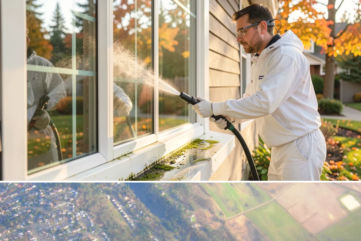 Brewery Exterior Cleaning in Algona, King County, WA - Late spring cleaning readies patios for the busy summer taproom season, with quarterly touch-ups through the year.