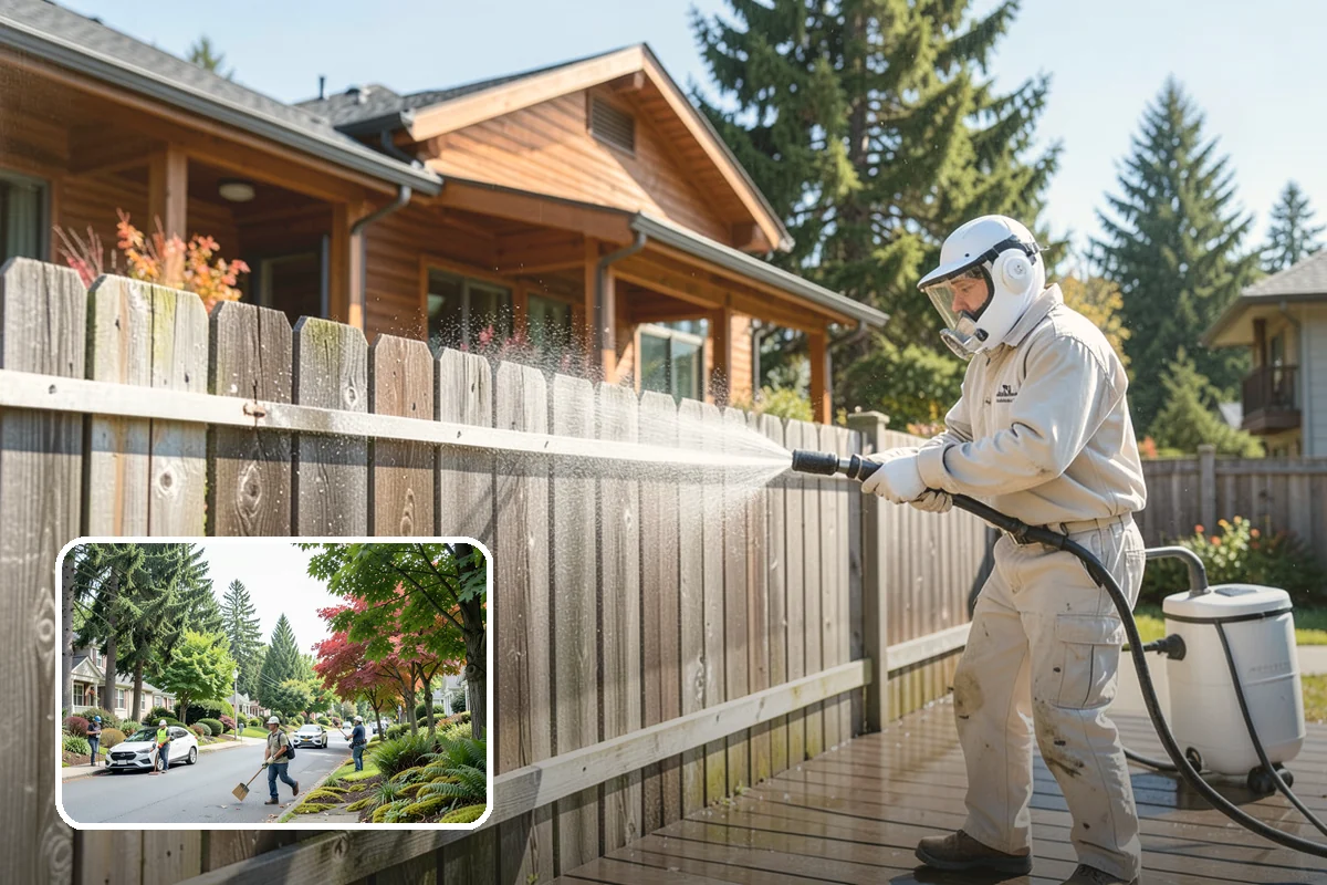 Brewery Exterior Cleaning in Beaux Arts Village, King County, WA - Cuts sticky beer and sugar residue from patios and floors