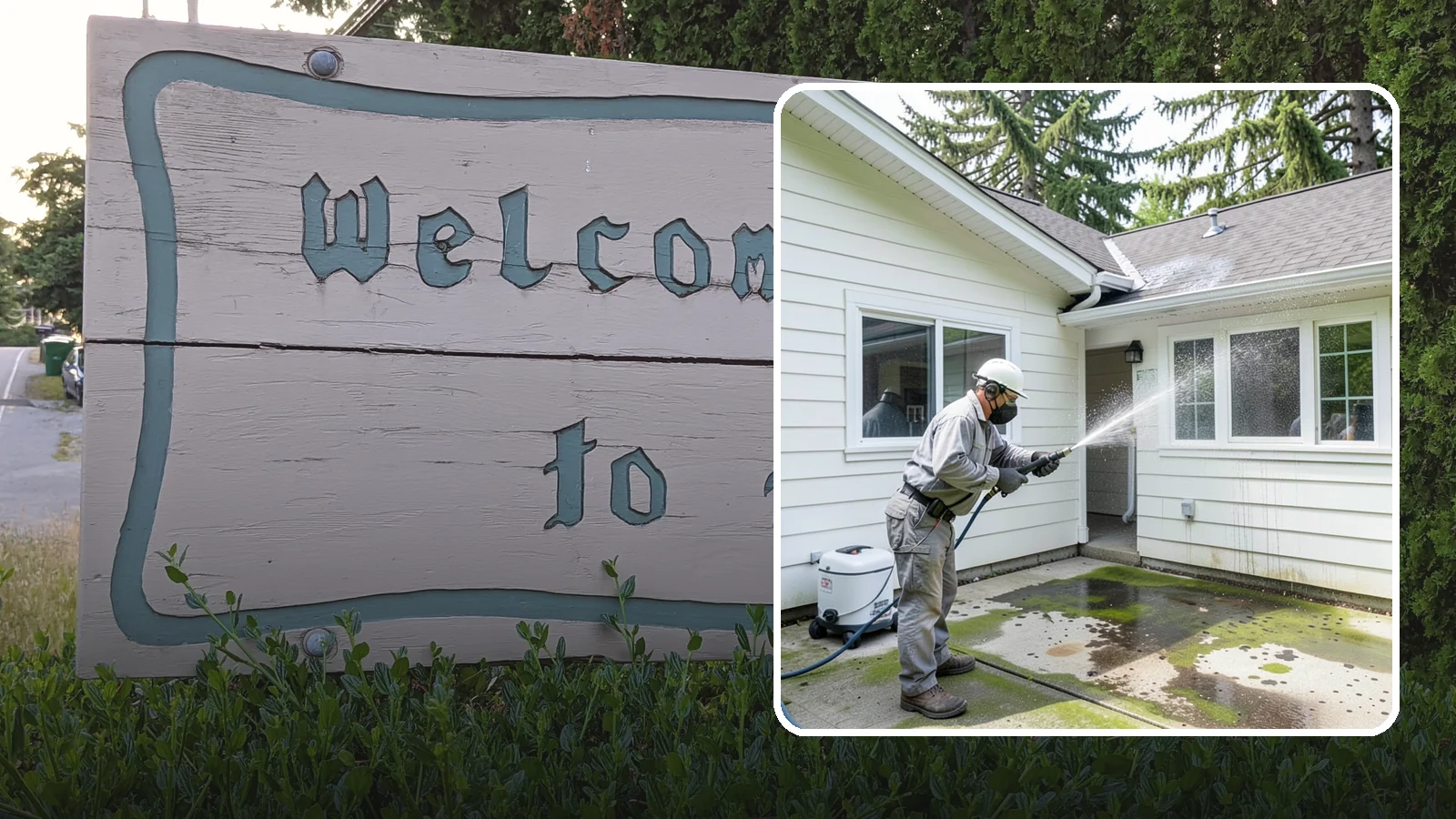 Brewery Exterior Cleaning in Brier, Snohomish County, WA - Exterior cleaning for breweries and taprooms that clears spilled beer, grain residue, and Northwest algae from patios, loading...