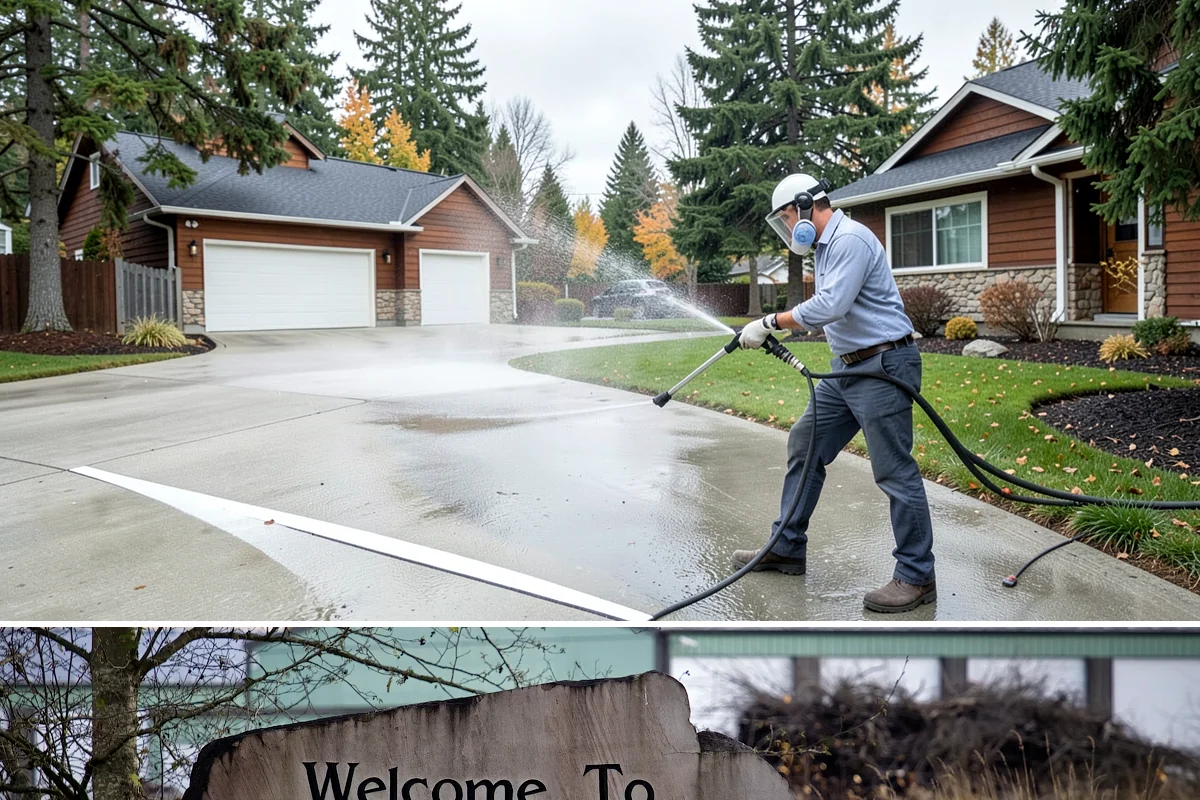Brewery Exterior Cleaning in Buckley, Pierce County, WA - Late spring cleaning readies patios for the busy summer taproom season, with quarterly touch-ups through the year.