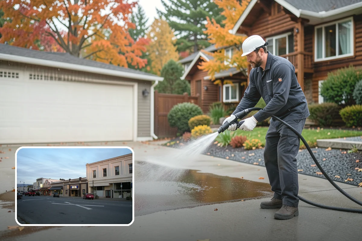 Brewery Exterior Cleaning in Burlington, Skagit County, WA - Cuts sticky beer and sugar residue from patios and floors