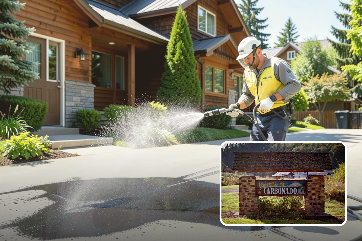 Brewery Exterior Cleaning in Carbonado, Pierce County, WA - Cuts sticky beer and sugar residue from patios and floors