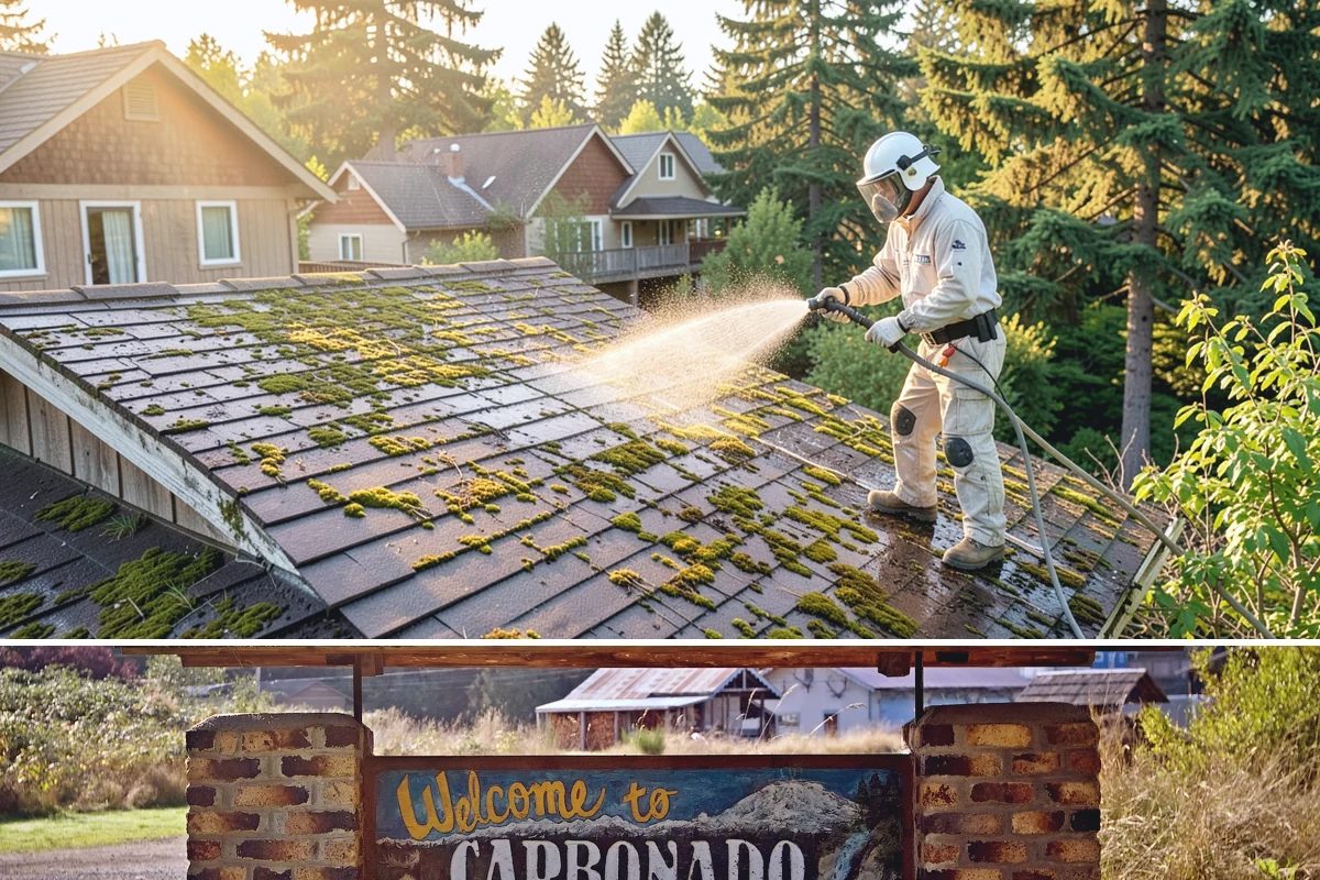 Brewery Exterior Cleaning in Carbonado, Pierce County, WA - Late spring cleaning readies patios for the busy summer taproom season, with quarterly touch-ups through the year.